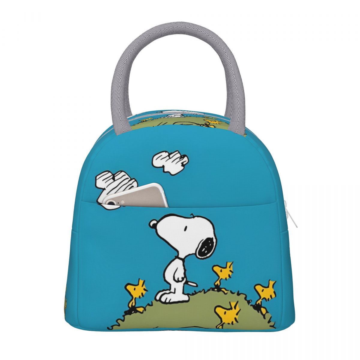 Tote Bag Sublimation - 스누피 땅콩단지 보온 도시락 가방 누수