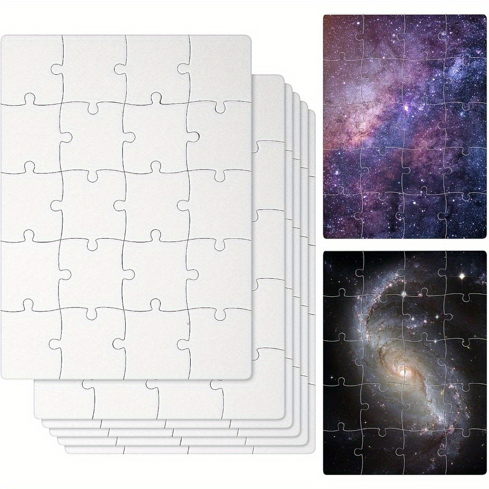 Puzzle Blank White - 승화 블랭크 퍼즐, A5 사이즈 흰색