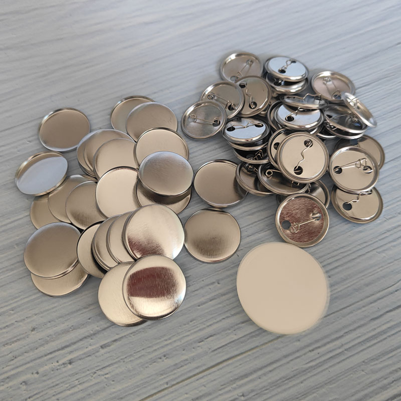 Button Badge Blank - 100세트 빈 배지 핀 버튼 제작