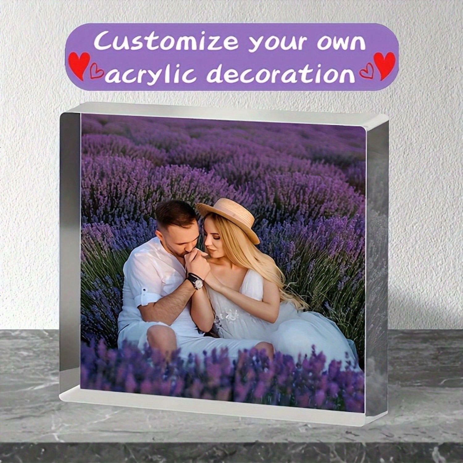 Photo Acrylic Block - 2D 평면 아크릴 사진 블록 -