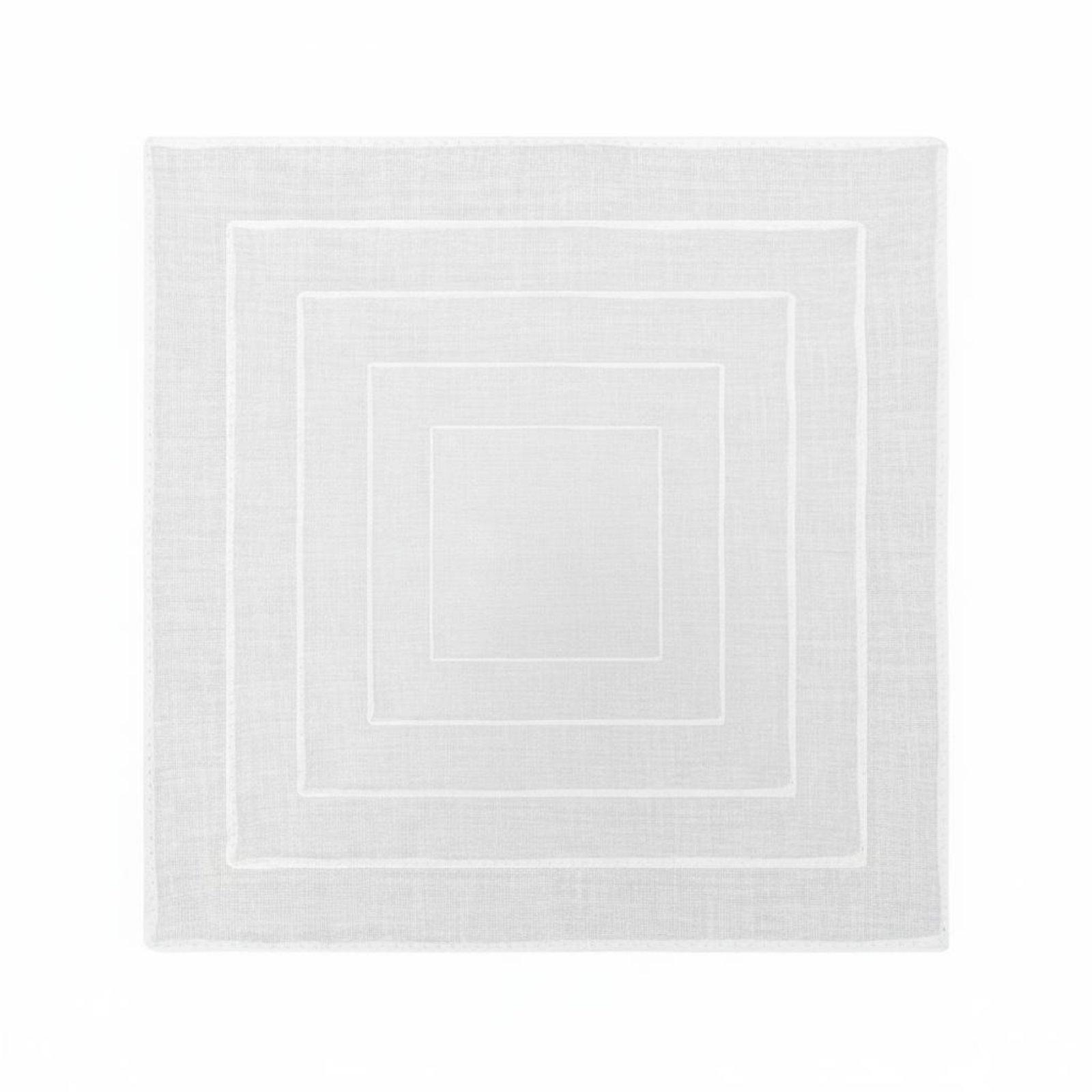 Bandana Blank White - DIY 천색칠용 천, 가장자리 마감 처리된