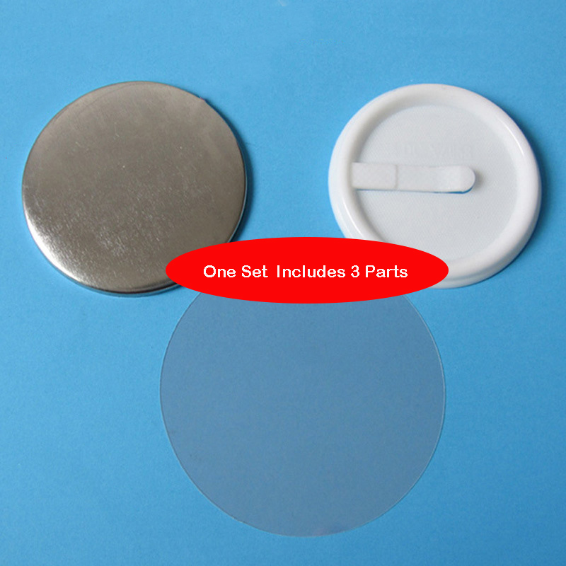 Button Badge Blank - 100개 58mm 2.25인치 인서트 버튼 배지