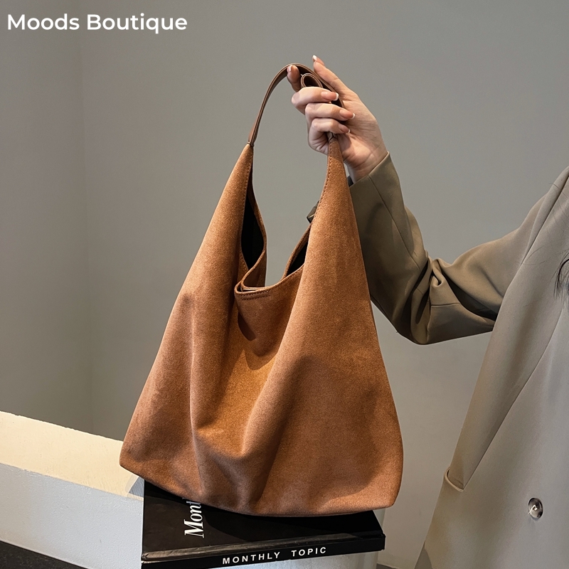 Tote Bag Sublimation - 스웨이드 가방 토트백 명픔가방 고퀄리티가방 MOODS