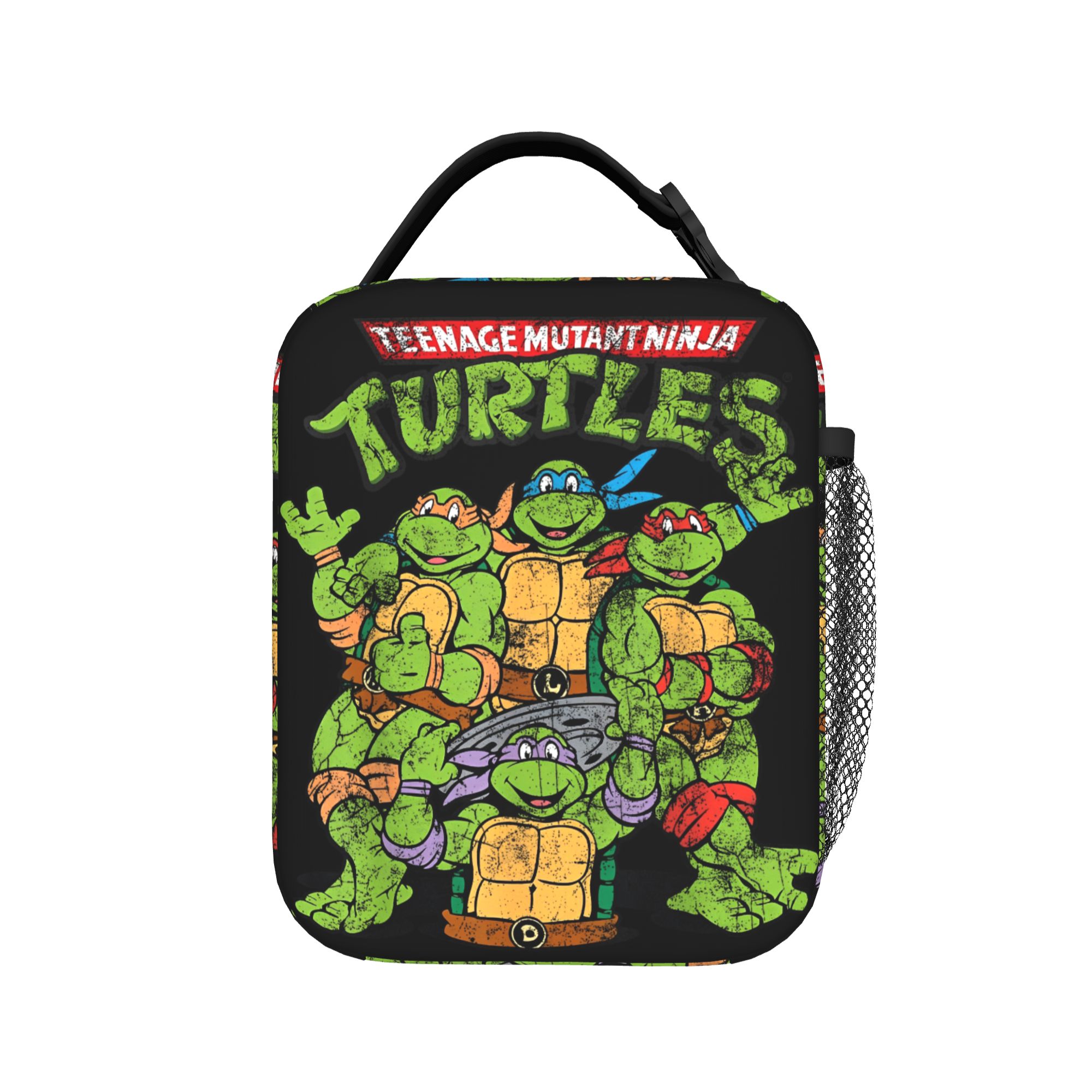 Tote Bag Sublimation - 로고 TMNT 만화 애니메이션 절연 도시락