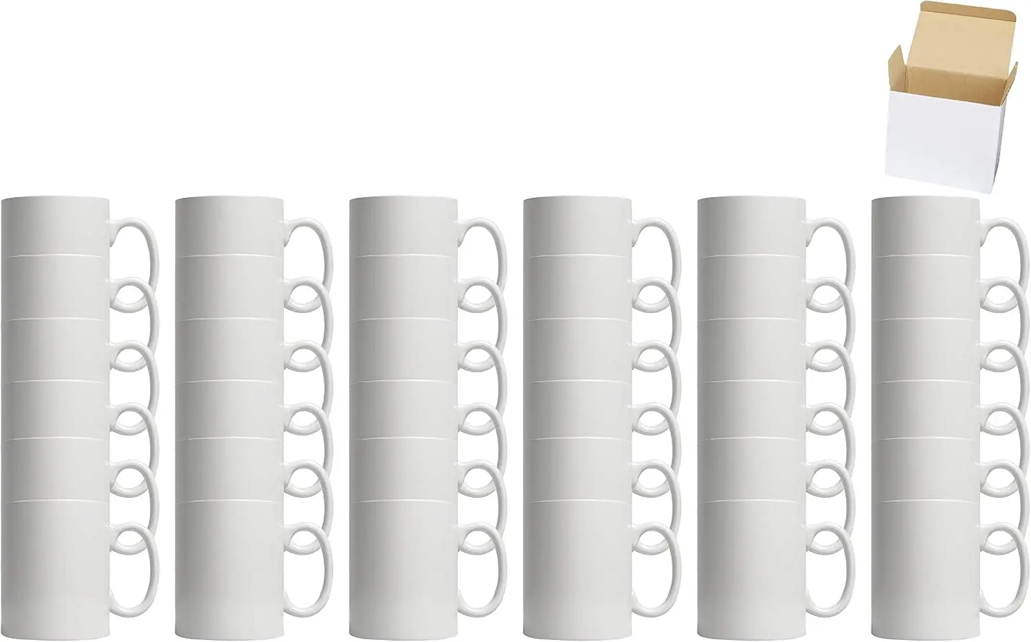 Sublimation Mug White - 11온스 화이트 세라믹 승화 커피 머그,