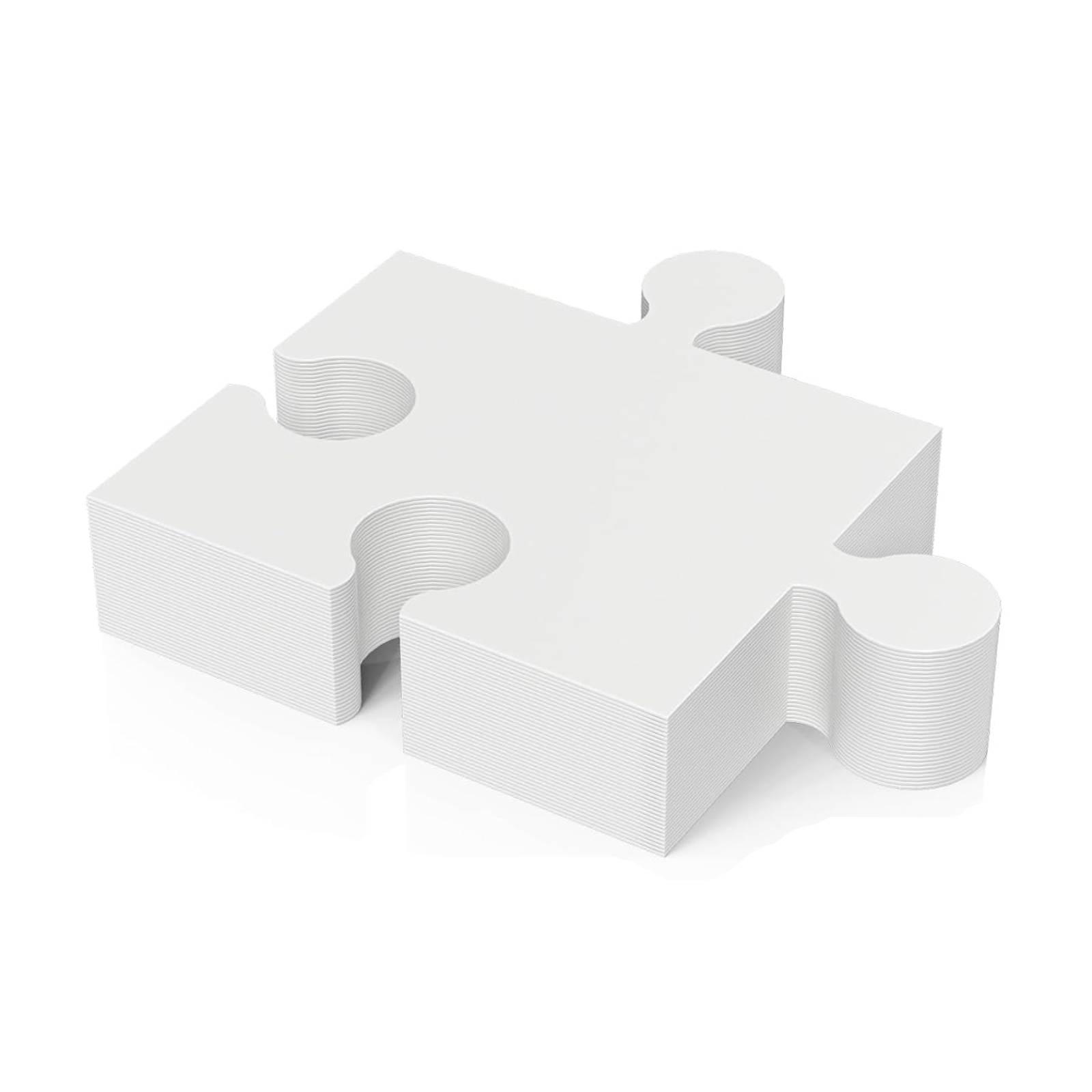 흰색 무지 그림 퍼즐 카드보드 조각 맞춤형 아트 직소  - Puzzle Blank White 리뷰 및 가격