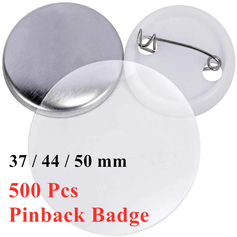 100 개/대 빈 배지 핀백 버튼 부품 용품 옷/핸드백 - Button Badge Blank 리뷰 및 가격