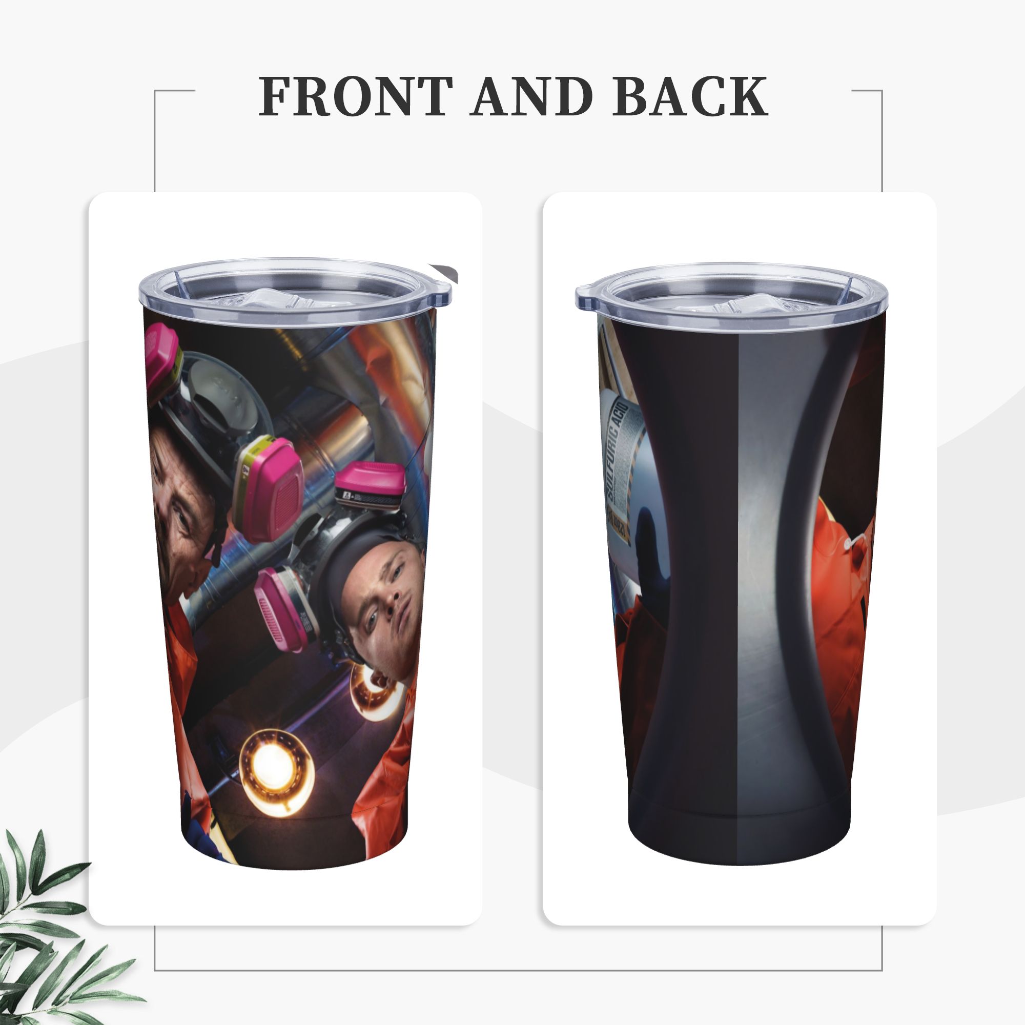 월터 화이트 핑크맨 텀블러 진공 단열 브레이킹 배드 화 - Tumbler 20Oz White 리뷰 및 가격