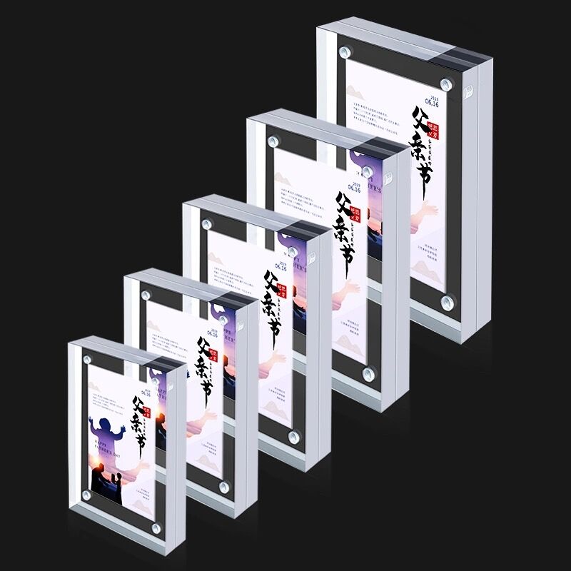 90x55mm 자기 아크릴 가격 라벨 카드 홀더 메뉴  - Photo Acrylic Block 리뷰 및 가격