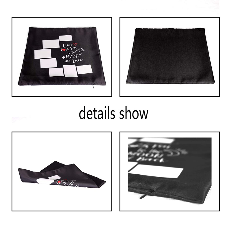 10개/세트 7 패널 빈 달 승화 블랭크 베개 커버 - Pillow Cover Sublimation 리뷰 및 가격