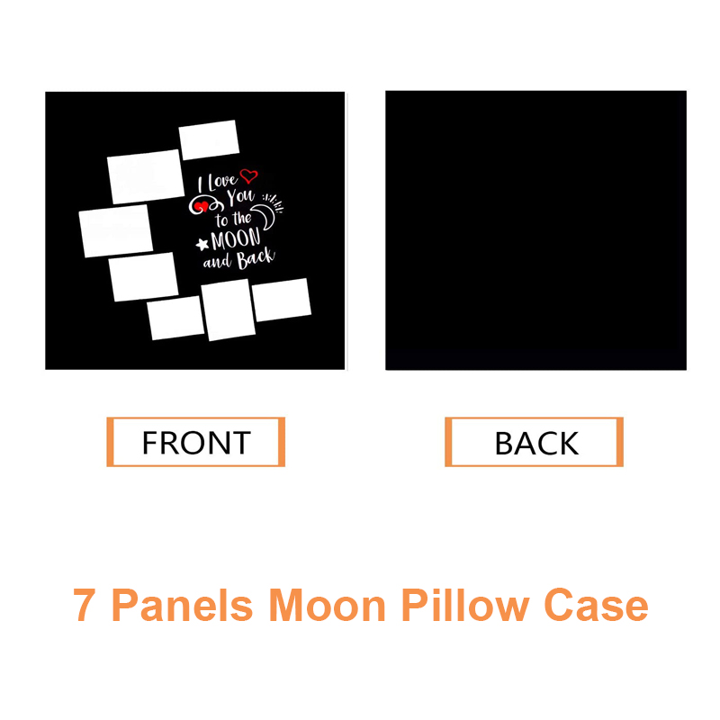 10개/세트 7 패널 빈 달 승화 블랭크 베개 커버 - Pillow Cover Sublimation 리뷰 및 가격