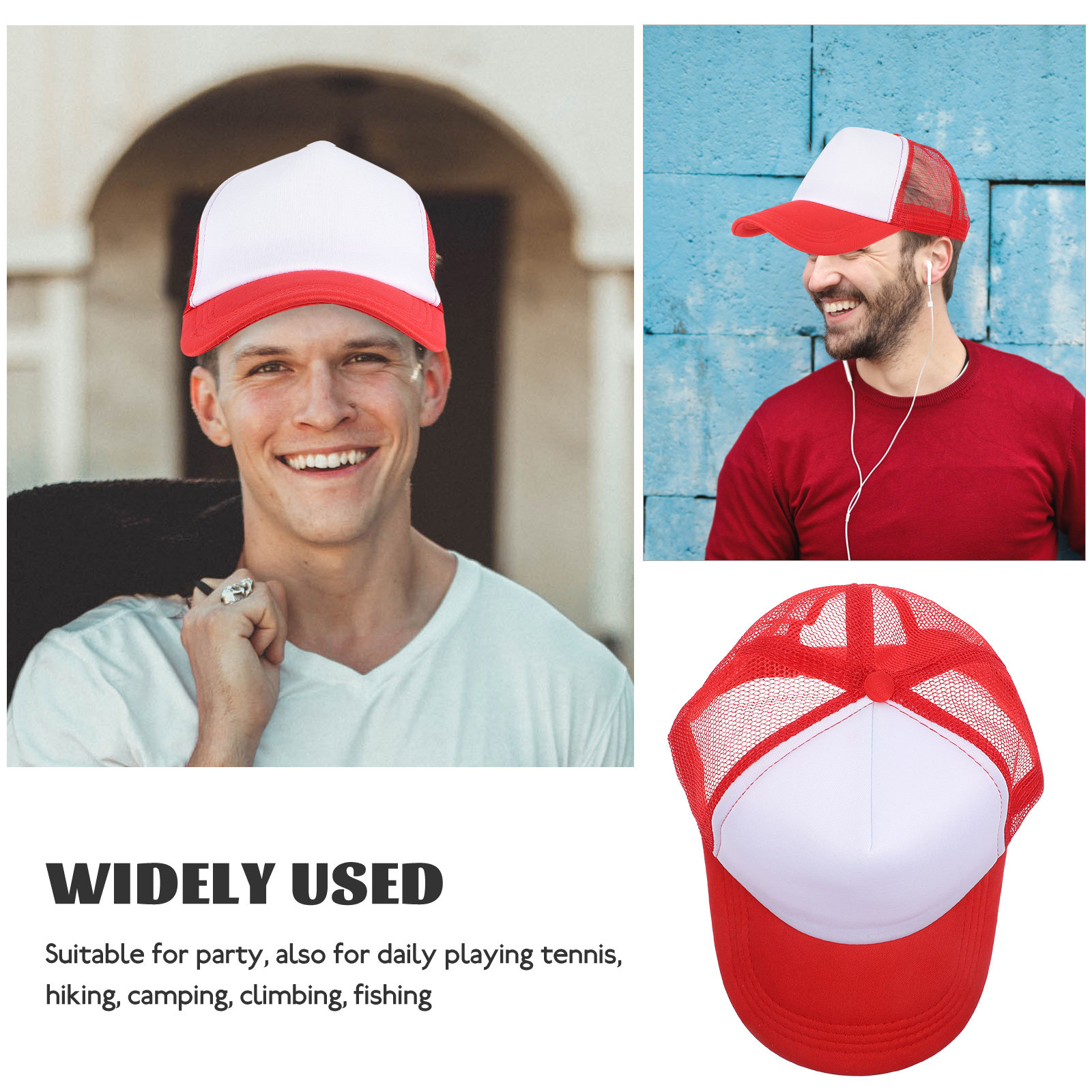 10개 DIY 무지 메쉬 야구 모자 승화 프린팅 열전사 - Hat Sublimation Blank 리뷰 및 가격