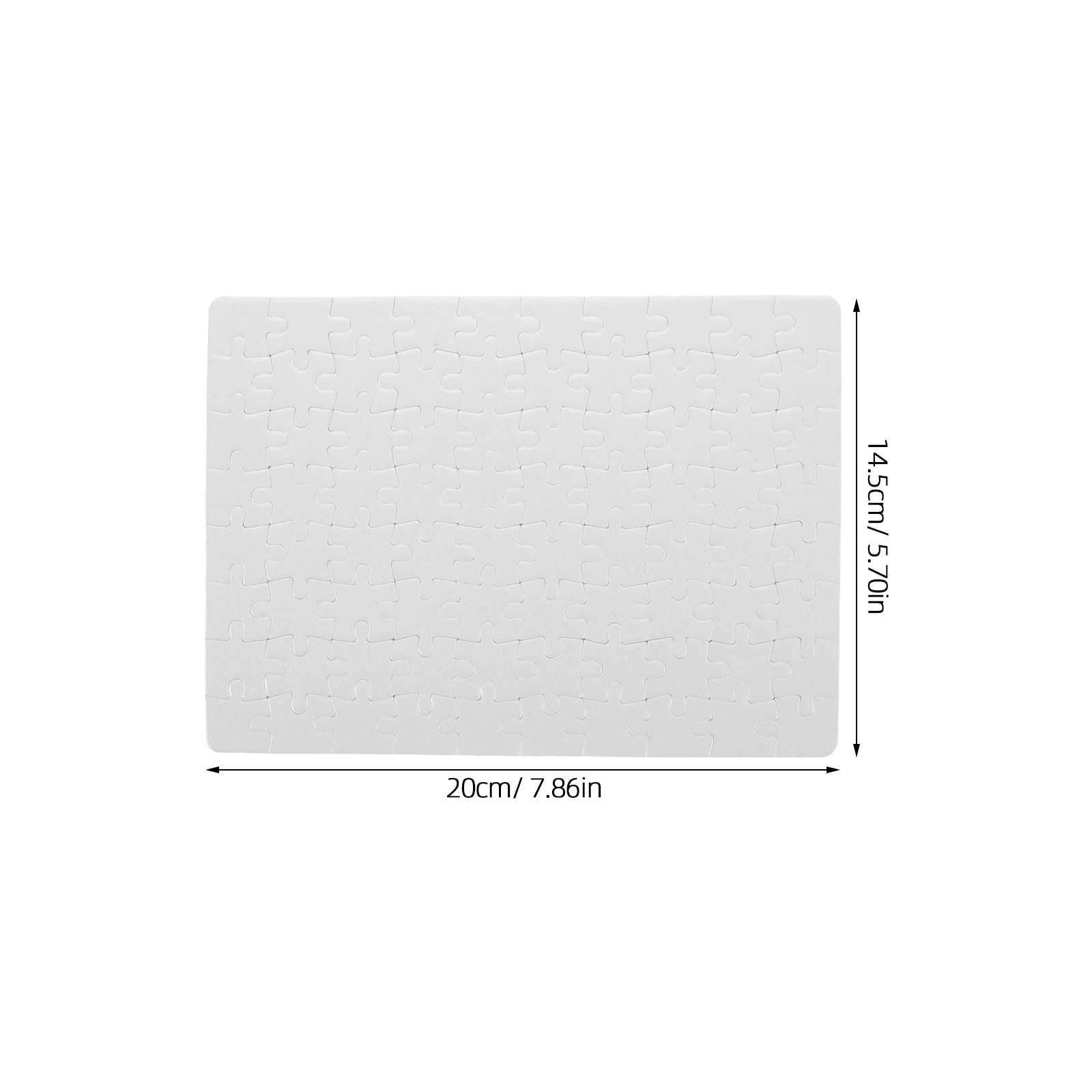 4장의 흰색 직소 퍼즐 블랭크, 빈 퍼즐 보드, DIY - Puzzle Blank White 리뷰 및 가격