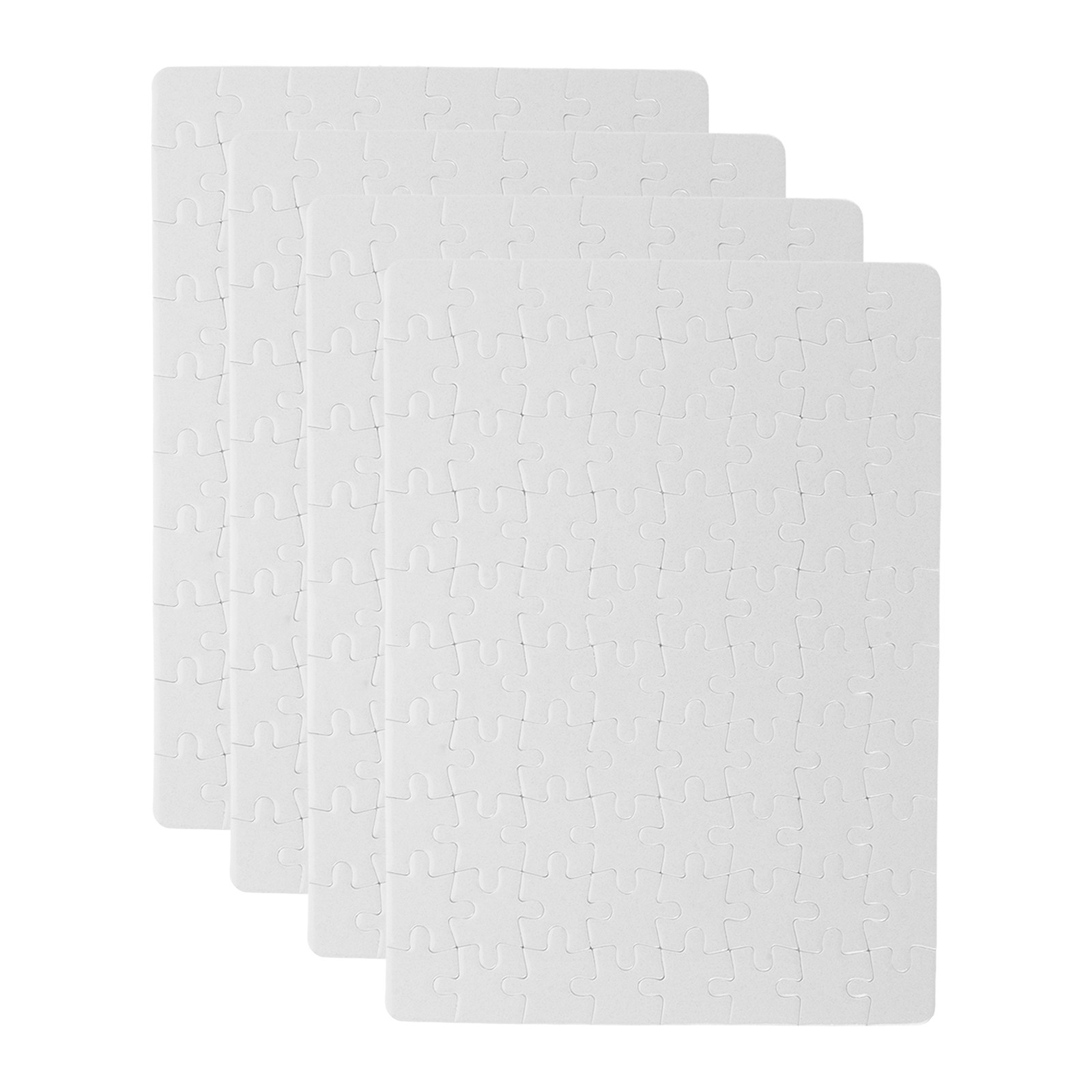 4장 승화 인쇄용 흰색 퍼즐 조각 DIY 직소 퍼즐 보 - Puzzle Blank White 리뷰 및 가격