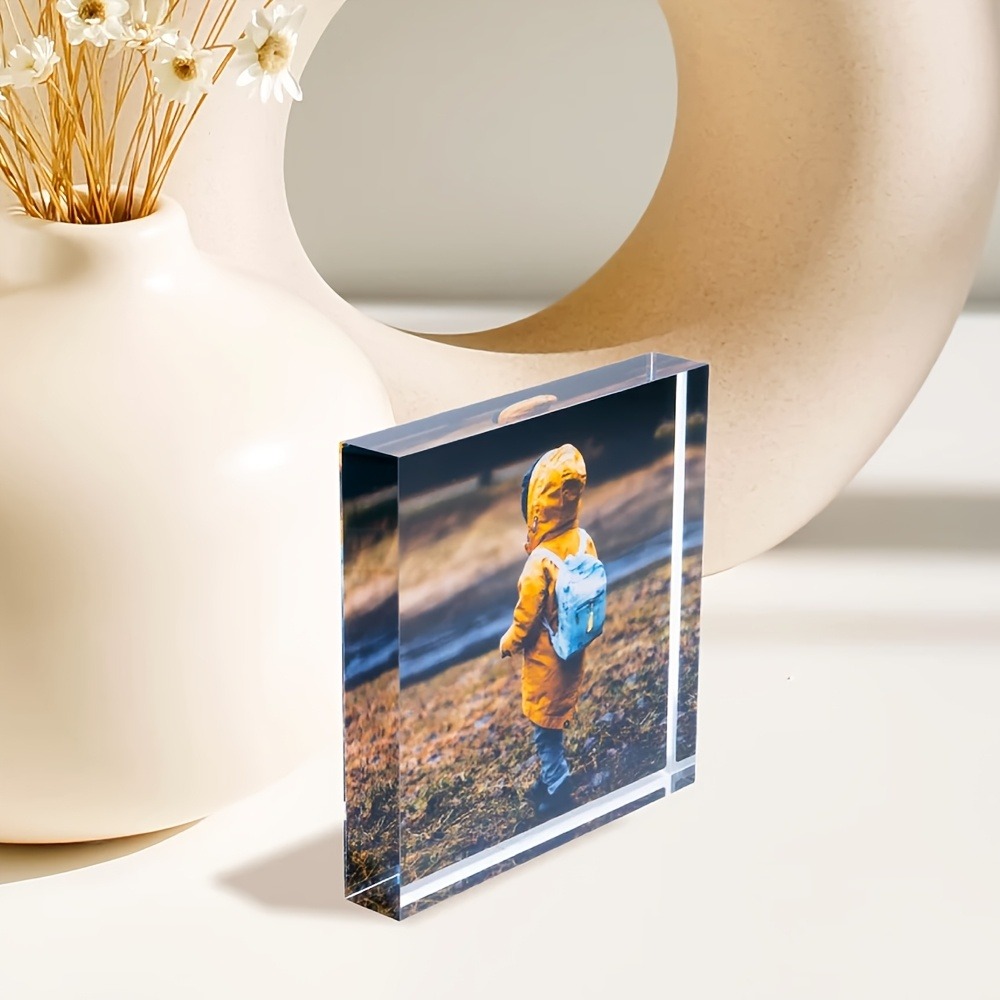 맞춤형 3D 아크릴 사진 블록 - 사진 디자인 가능,  - Photo Acrylic Block 리뷰 및 가격