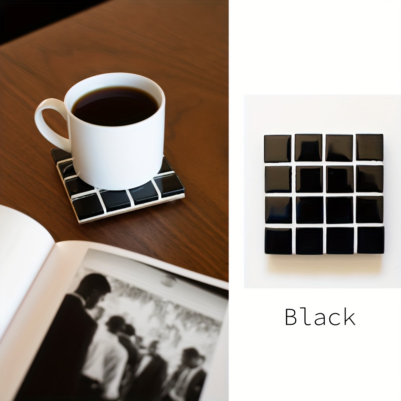 3 in 1 다채로운 모자이크 유리 세트 타일 음료 컵 - Ceramic Tile Blank 리뷰 및 가격