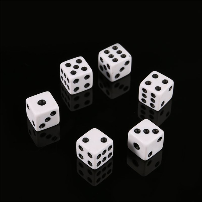 정사각형 포인트 주사위 퍼즐 게임, 어린이 6 면 주사 - Puzzle Blank White 리뷰 및 가격