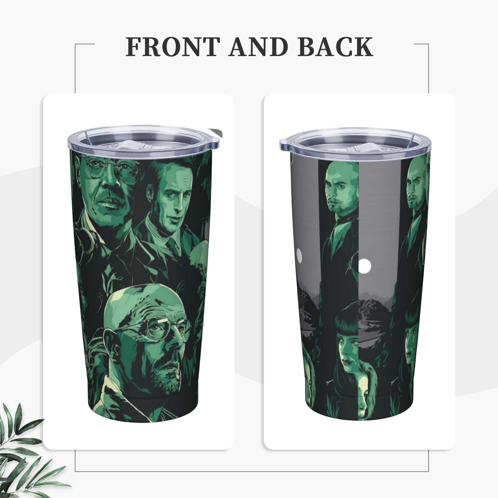 브레이킹 배드 월터 화이트 보온 텀블러(뚜껑 포함) 제 - Tumbler 20Oz White 리뷰 및 가격