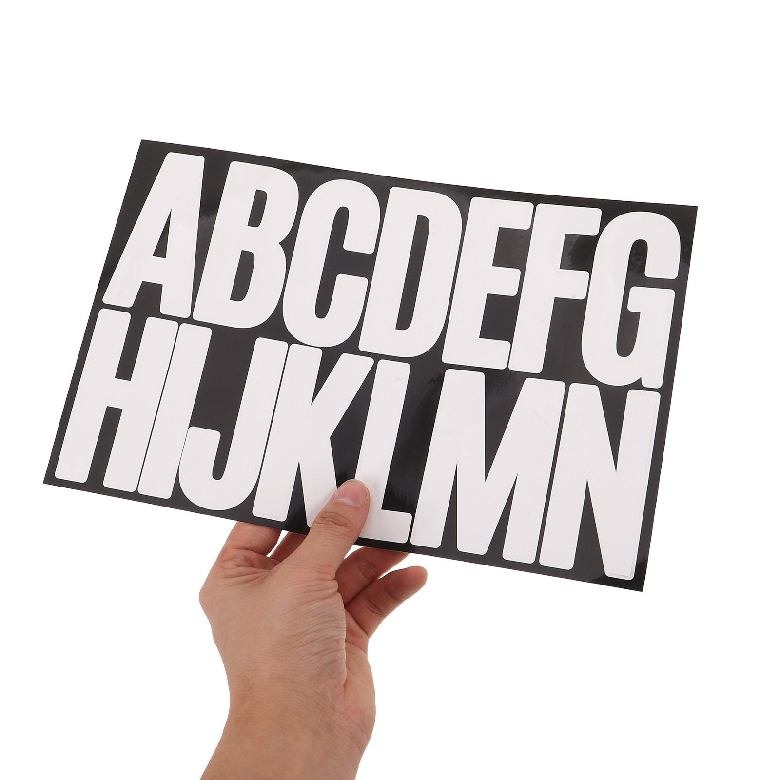 15장 대형 흰색 자가 접착 알파벳 숫자 스티커 3x1 - Yard Sign Blank 리뷰 및 가격