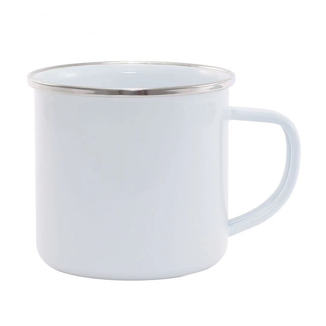 개인 맞춤형 승화 인쇄용 무지 스테인리스 에나멜 머그컵 - Sublimation Mug White 리뷰 및 가격