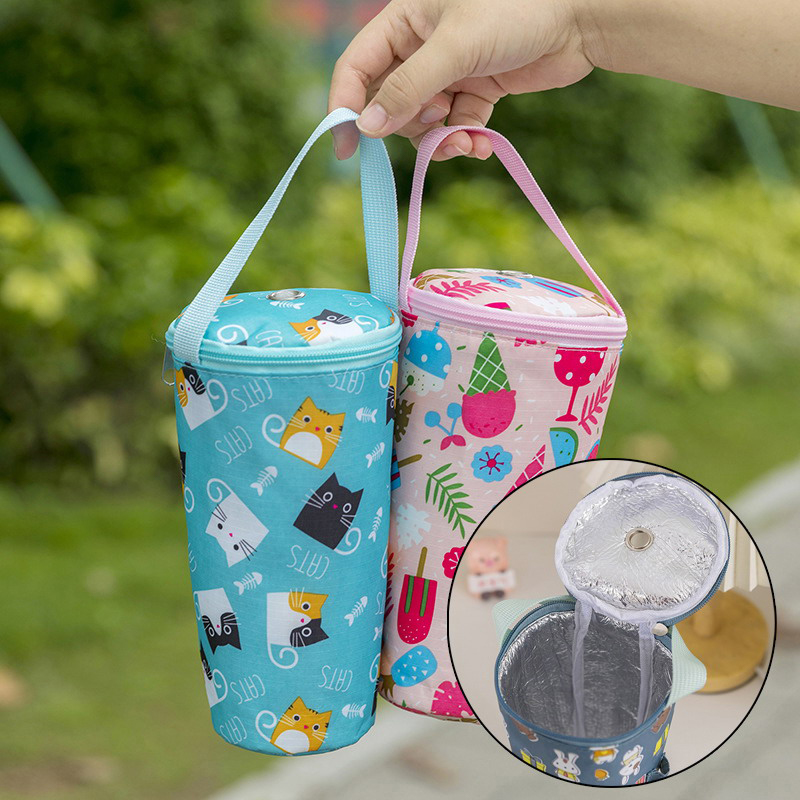 * 새로운 휴대용 밀크티 토트백 보온 가방 친환경 핸드 - Tote Bag Sublimation 리뷰 및 가격