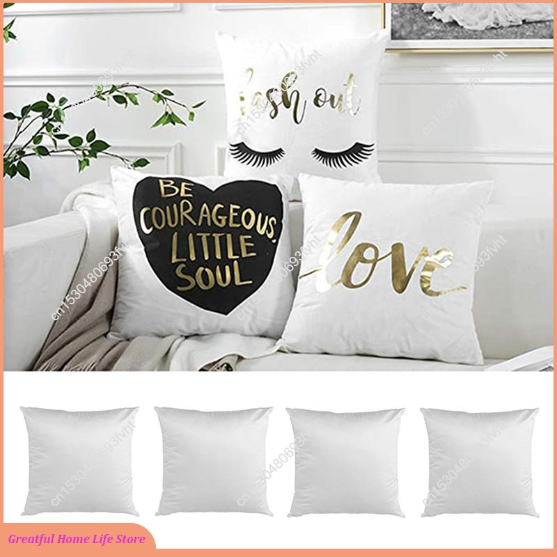 AT59 40X40 흰색 일반 승화 빈 베개 커버 쿠션 - Pillow Cover Sublimation 리뷰 및 가격