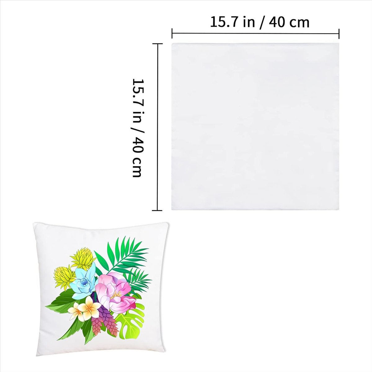 ABZT 15 Pcs 승화 블랭크 베개 커버 16x16 - Pillow Cover Sublimation 리뷰 및 가격