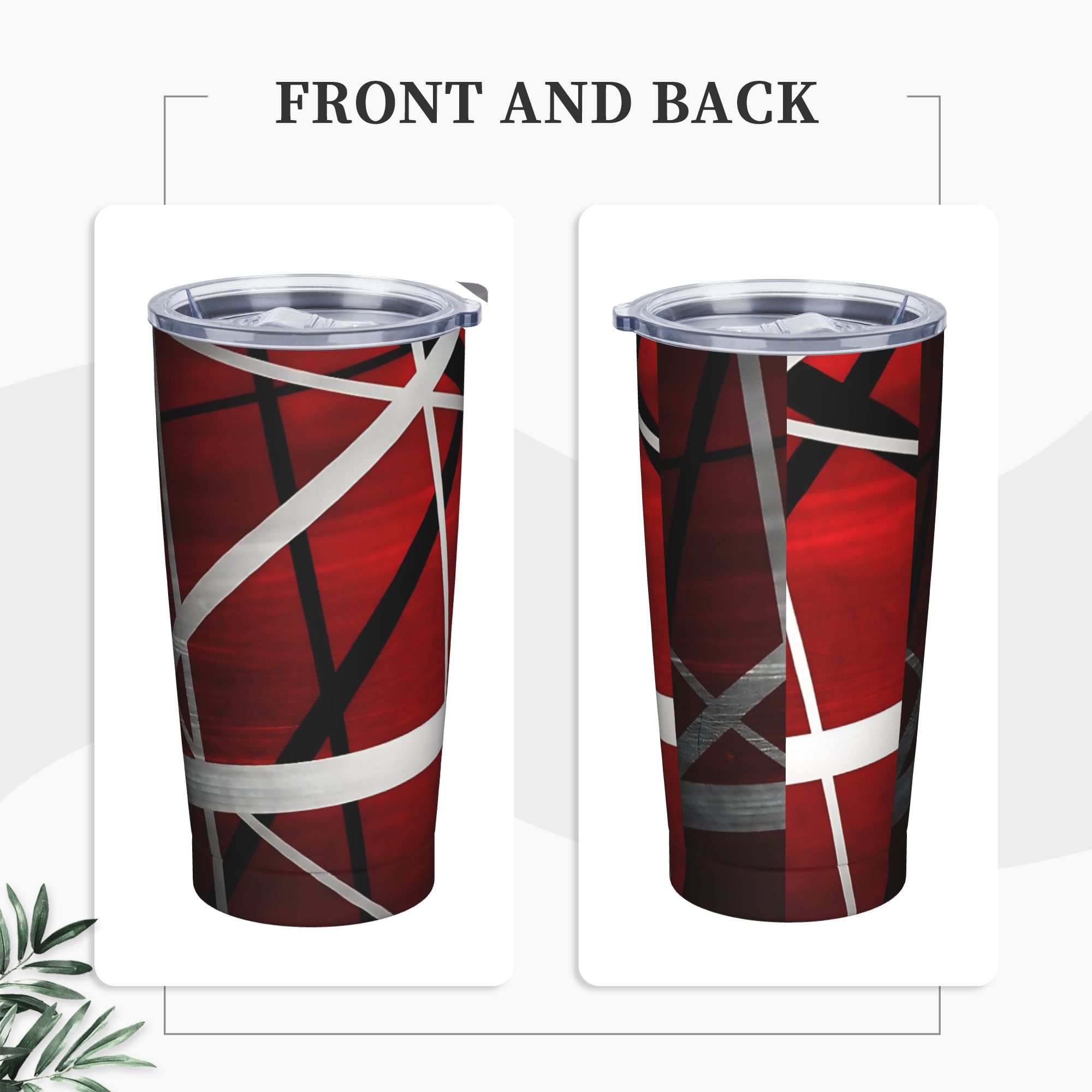 V-밴 헬렌스 레드 블랙 화이트 텀블러 진공 단열 보온 - Tumbler 20Oz White 리뷰 및 가격