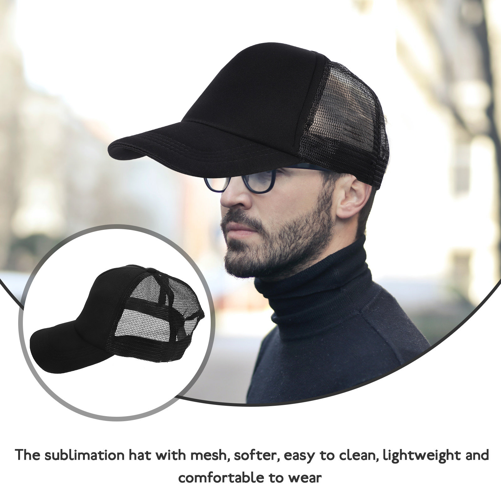 10Pcs 메쉬 야구 모자 승화 블랭크 모자 야외 활동 - Hat Sublimation Blank 리뷰 및 가격