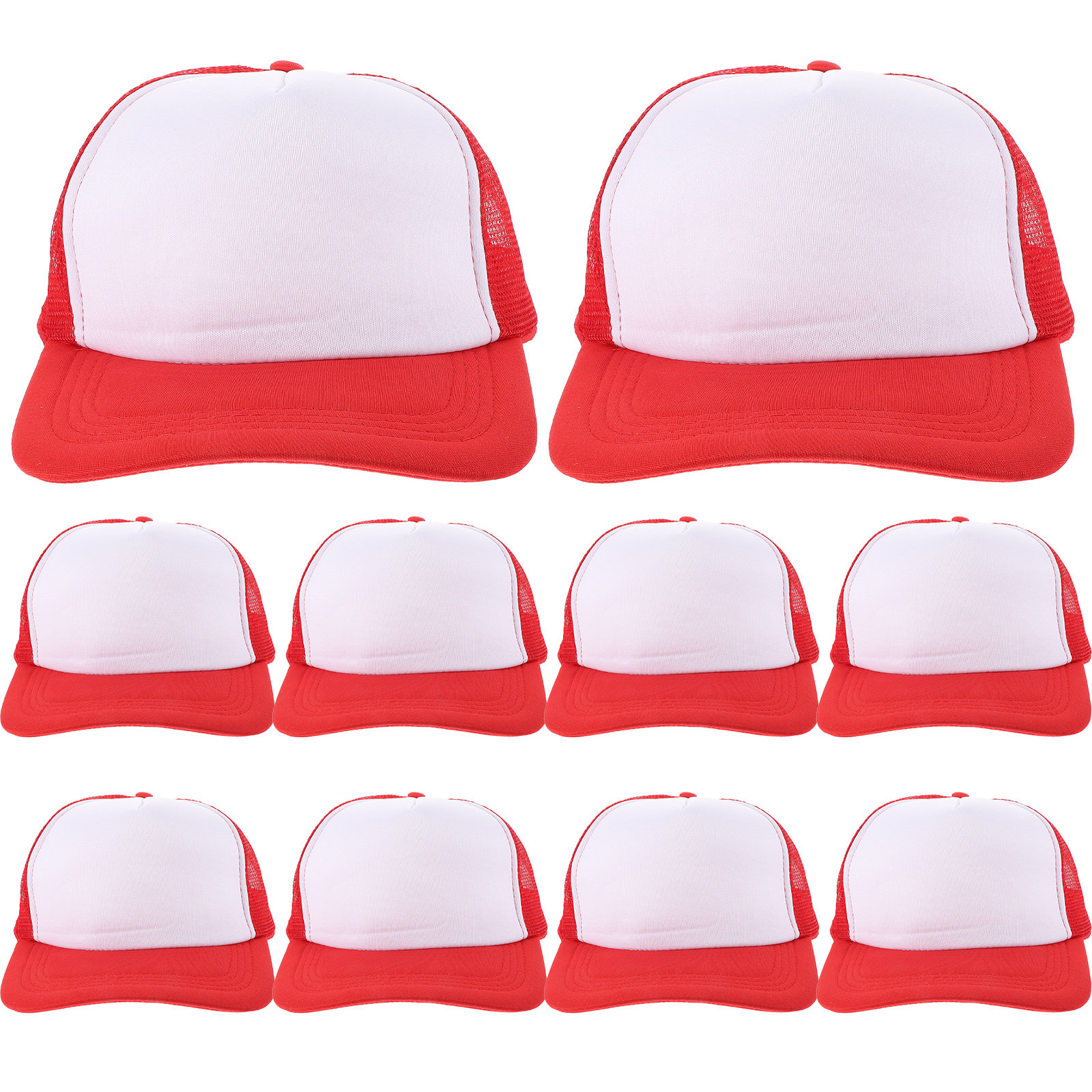 10Pcs 빈 야구 모자 메쉬 디자인 DIY 승화 모자 - Hat Sublimation Blank 리뷰 및 가격