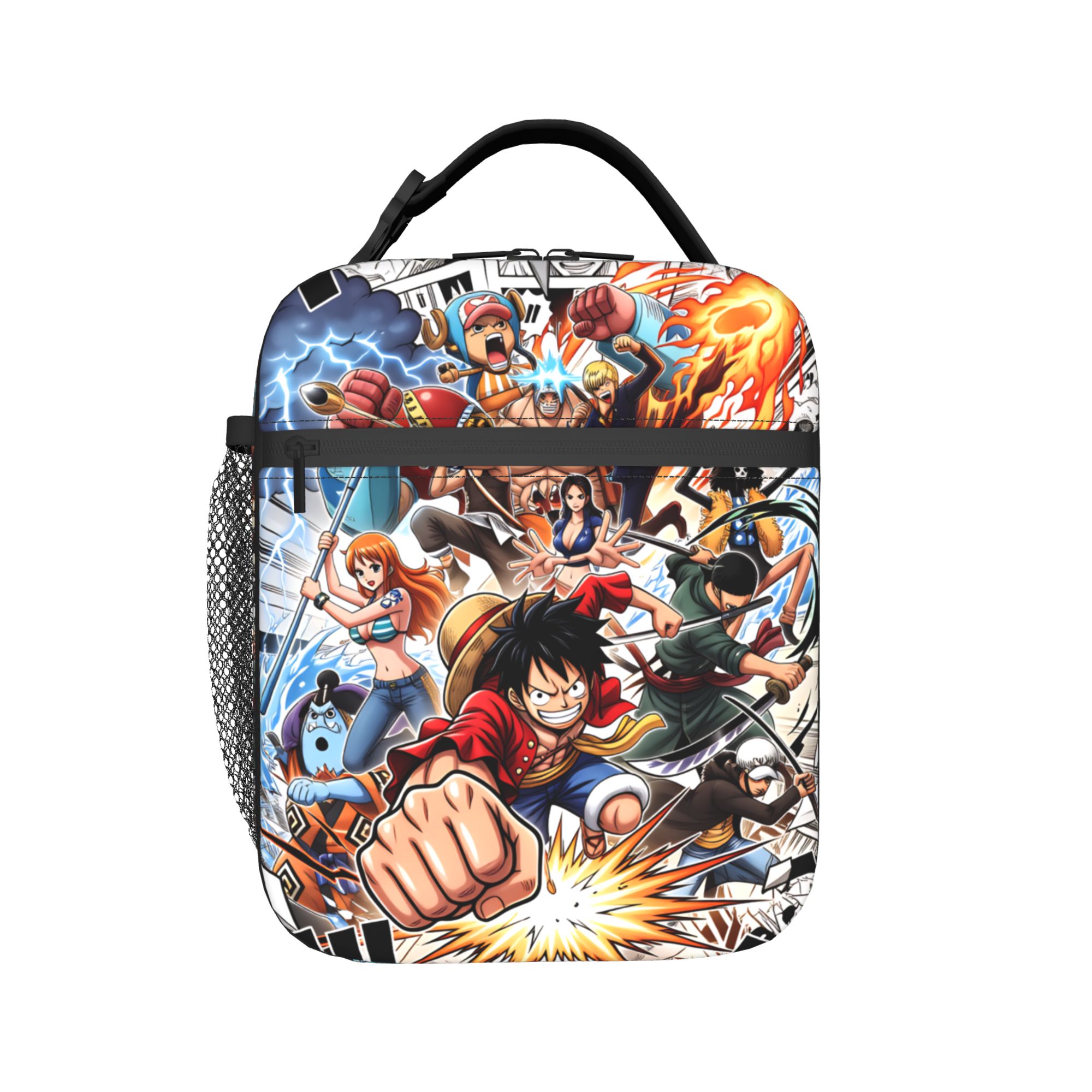 원피스 루피 보온 도시락 가방 여성용 재사용 가능 애니 - Tote Bag Sublimation 리뷰 및 가격
