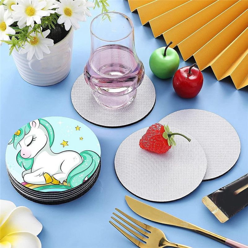 AB46-승화용 블랭크 코스터 승화형 원형 열전사 컵  - Coaster Sublimation Blank 리뷰 및 가격