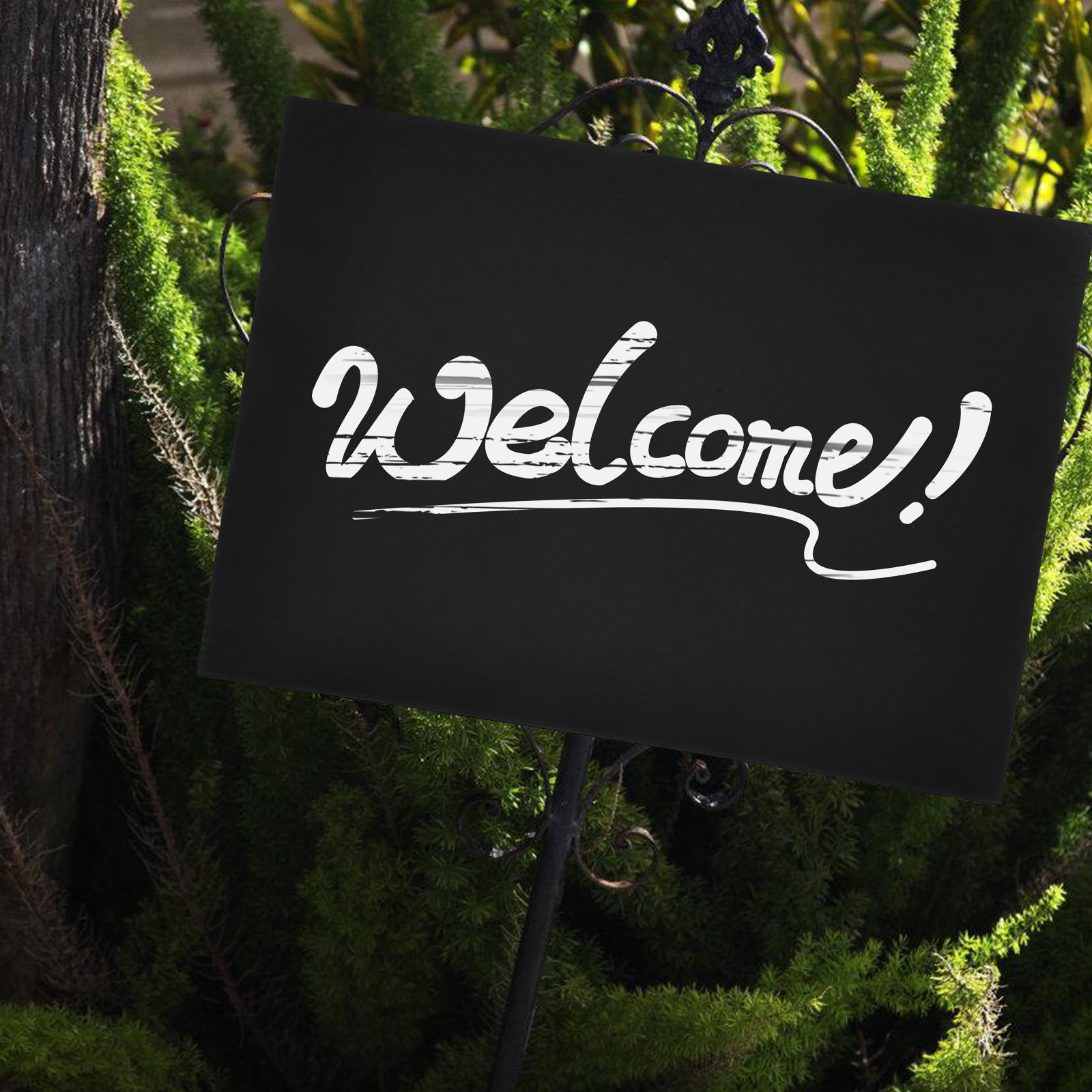 2Pcs 검정색 빈 정원 표지판 헤비 듀티 골판지 플라 - Yard Sign Blank 리뷰 및 가격