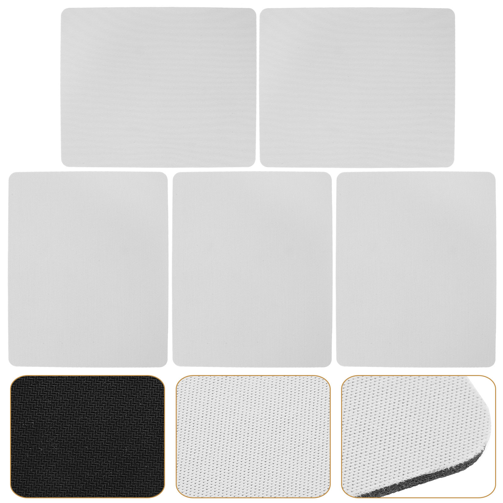 5Pcs 초대형 승화 마우스 패드 블랭크 고무 백킹 천 - Mouse Pad Blank Sublimation 리뷰 및 가격