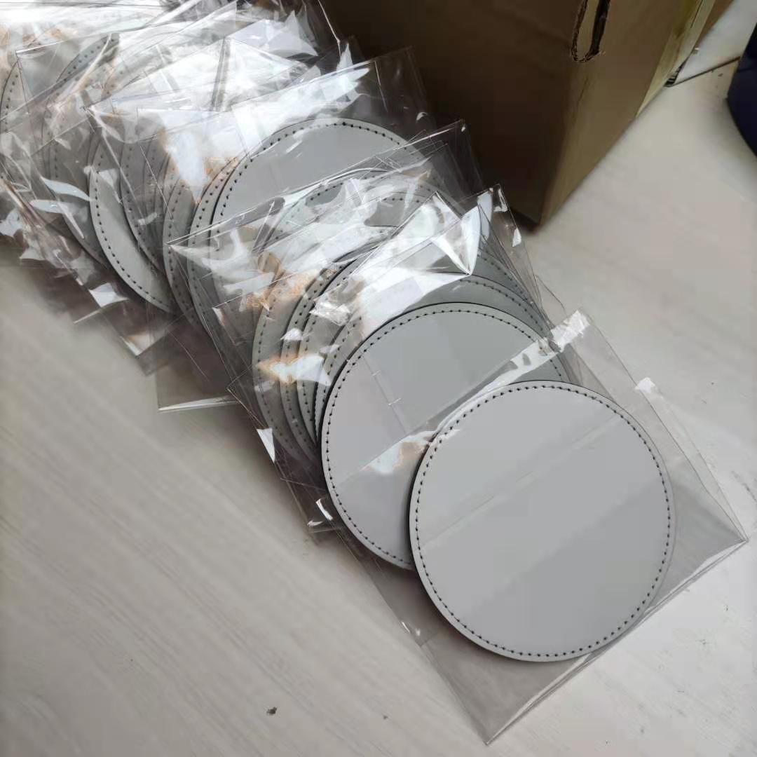 새로운 블랭크 승화 PU 가죽 머그잔 패드 코스터, D - Coaster Sublimation Blank 리뷰 및 가격