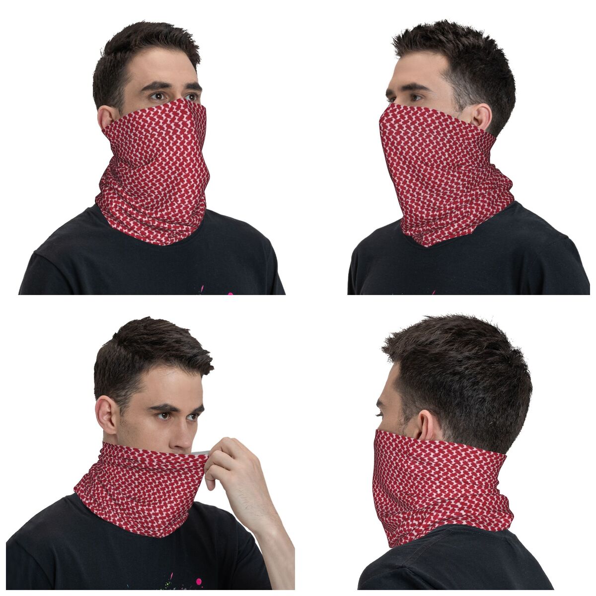 중동 Keffiyeh Bandana Neck Gaite - Bandana Blank White 리뷰 및 가격