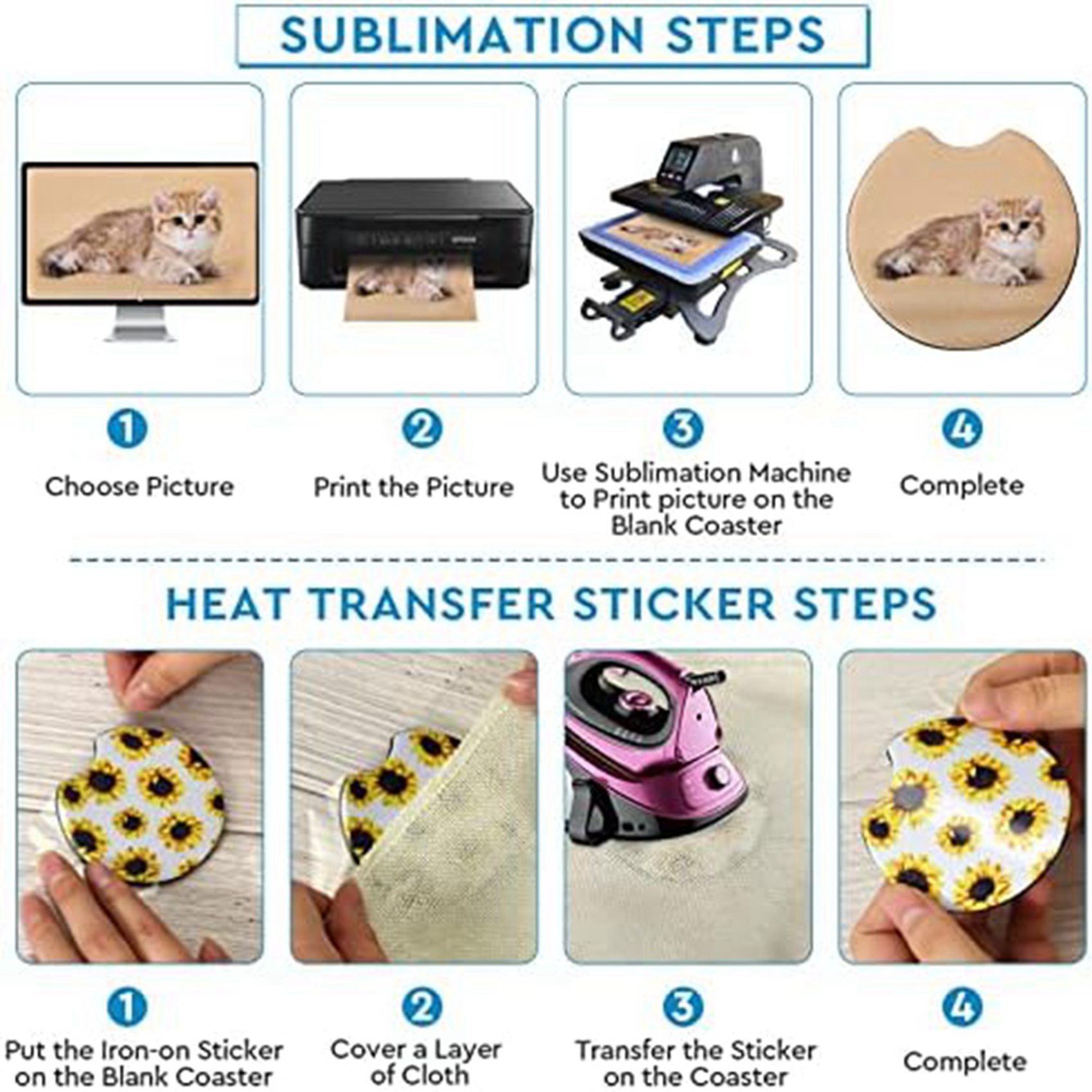 F-F 40PCS 정사각형 승화 블랭크 코스터, 3.5 - Coaster Sublimation Blank 리뷰 및 가격