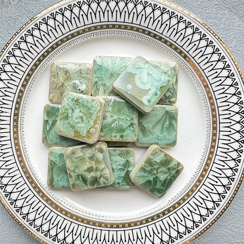 100g DIY 세라믹 모자이크 타일 유리 잎 꽃잎 모 - Ceramic Tile Blank 리뷰 및 가격