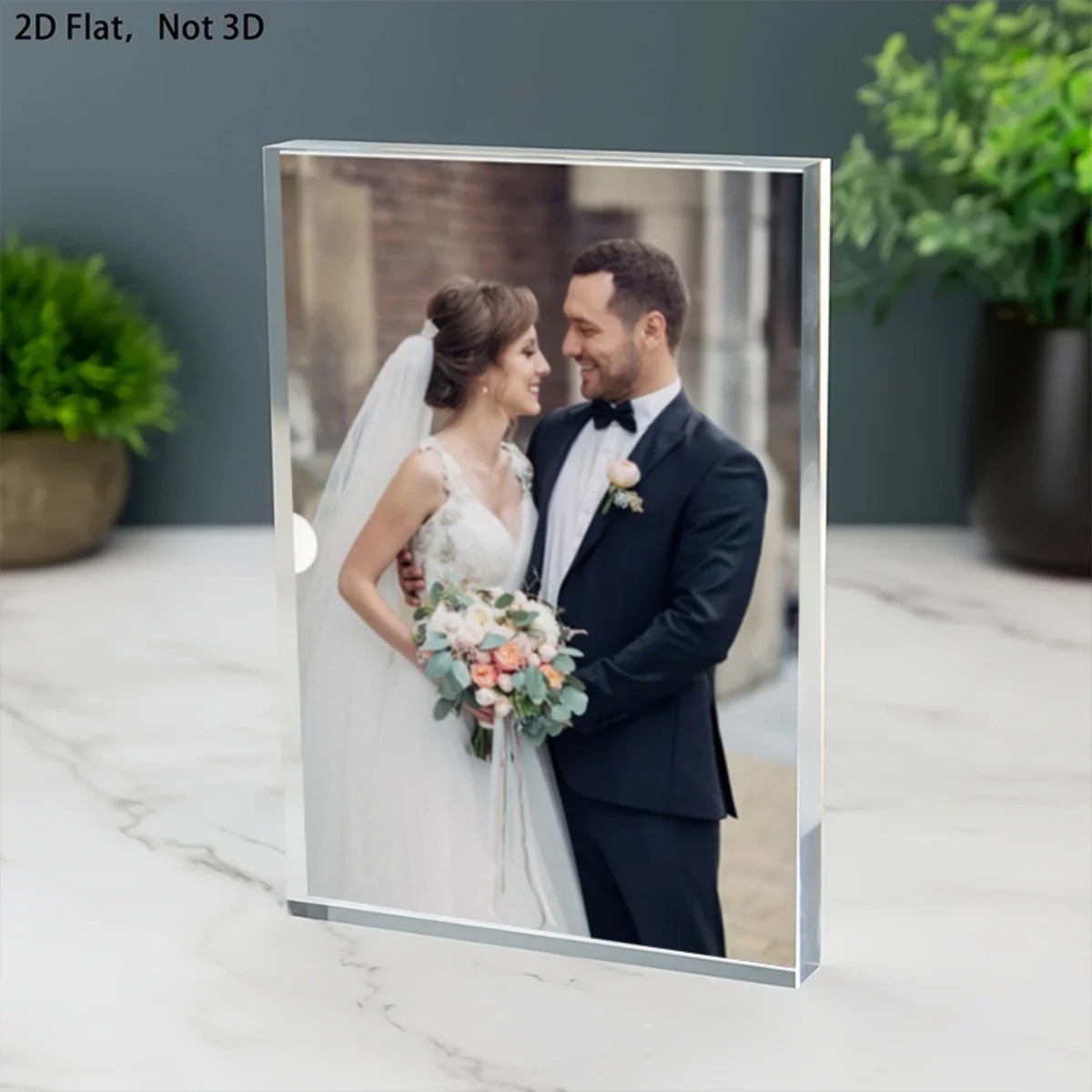 맞춤 아크릴 개인 사진 블록 2D 평면 크리스탈 사진  - Photo Acrylic Block 리뷰 및 가격