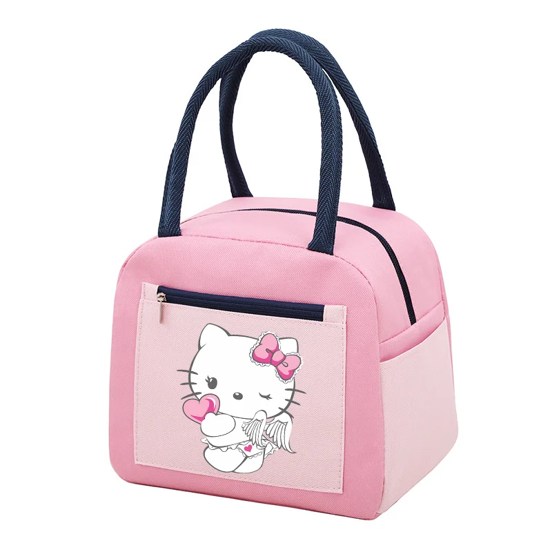 헬로 키티 점심 가방 어린이 열 보냉 가방 인쇄된 대용 - Tote Bag Sublimation 리뷰 및 가격